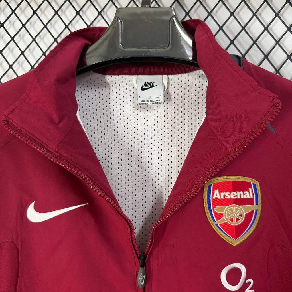 2026/2027 Burgundy Retro Jacket Casual Windbreaker