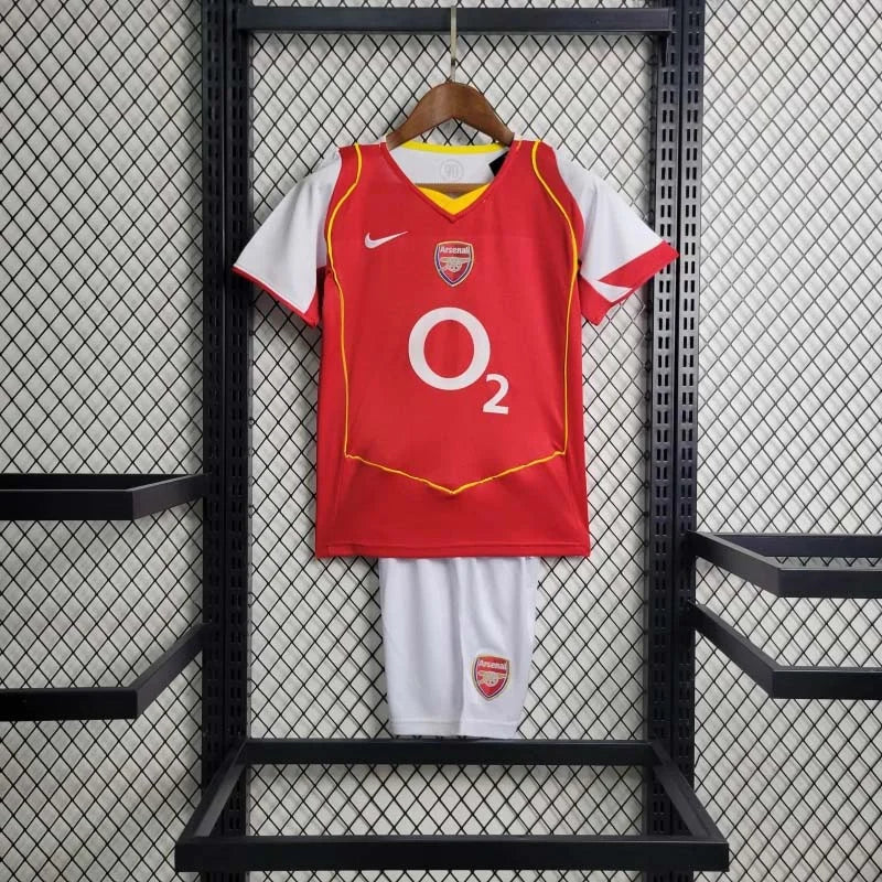 Arsenal 2004/2005 Home Retro Jersey Kids Size