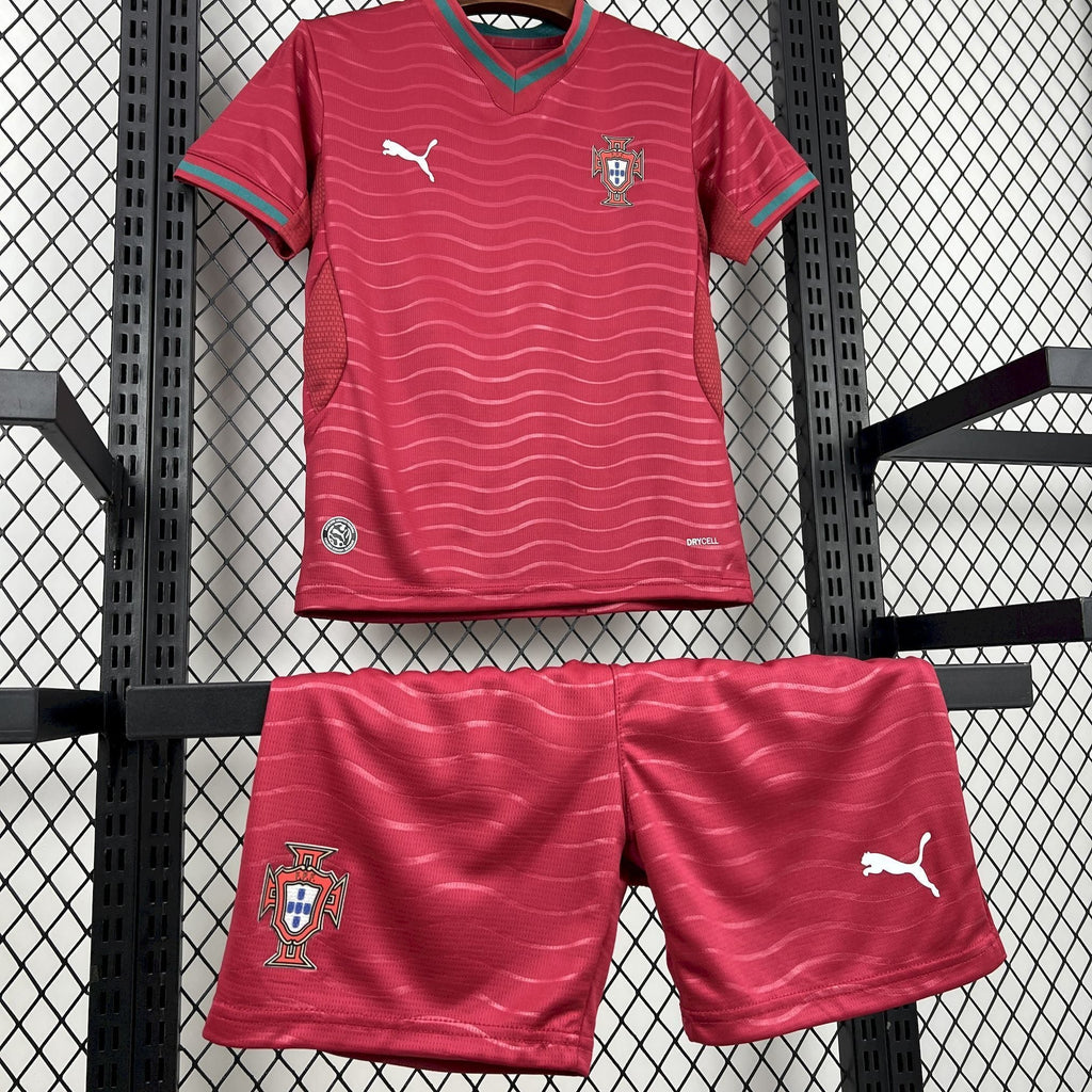 Portugal 2026 Home World Cup Kit Kids Size