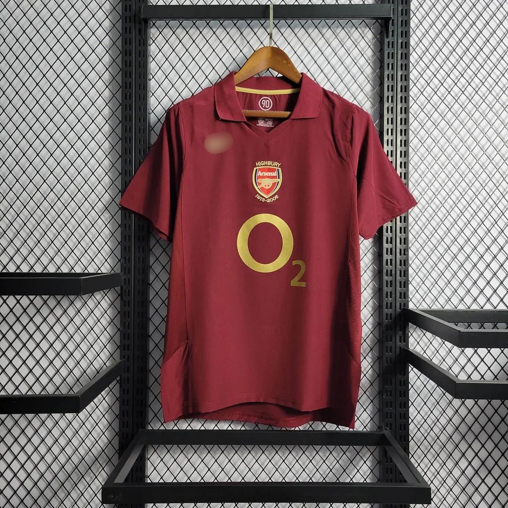 Arsenal 2005/2006 Home Retro Jersey