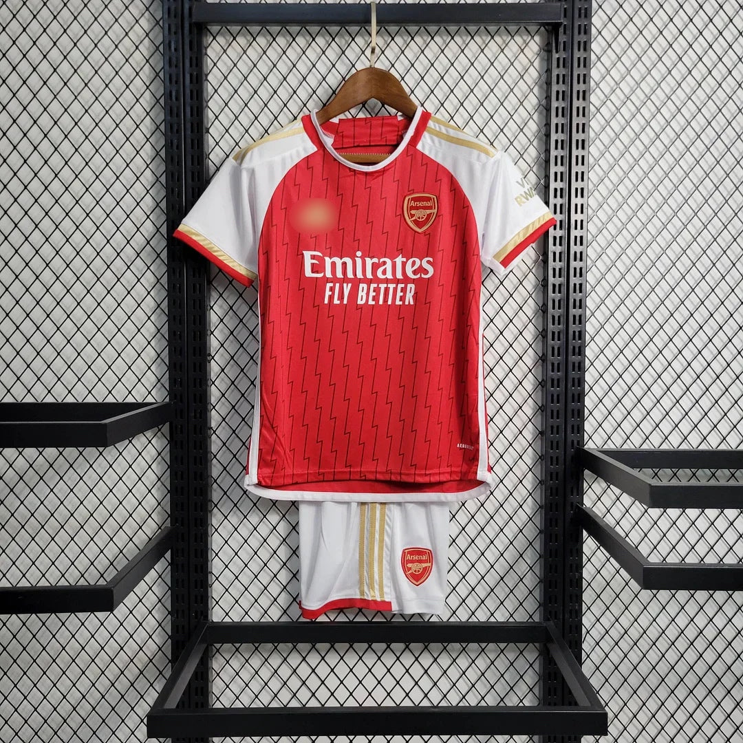 Arsenal 2023/2024 Home Jersey Kids Size