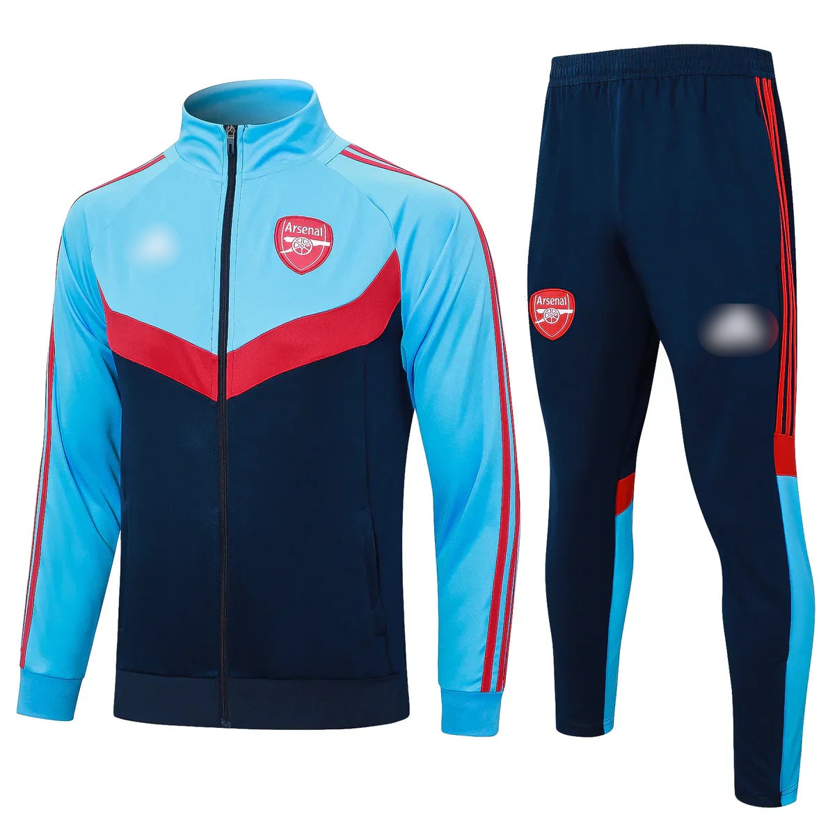 Arsenal Dark Blue / Light Blue Tracksuit