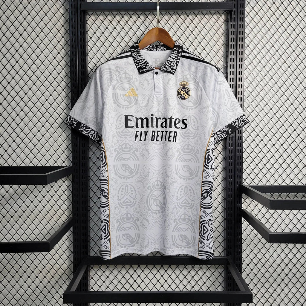 Real Madrid White Elegance Jersey