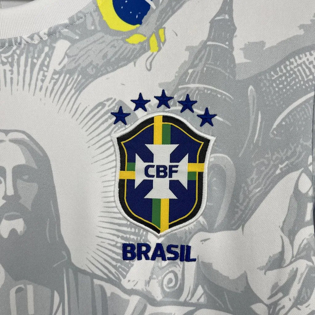 Brazil White Savior Jersey