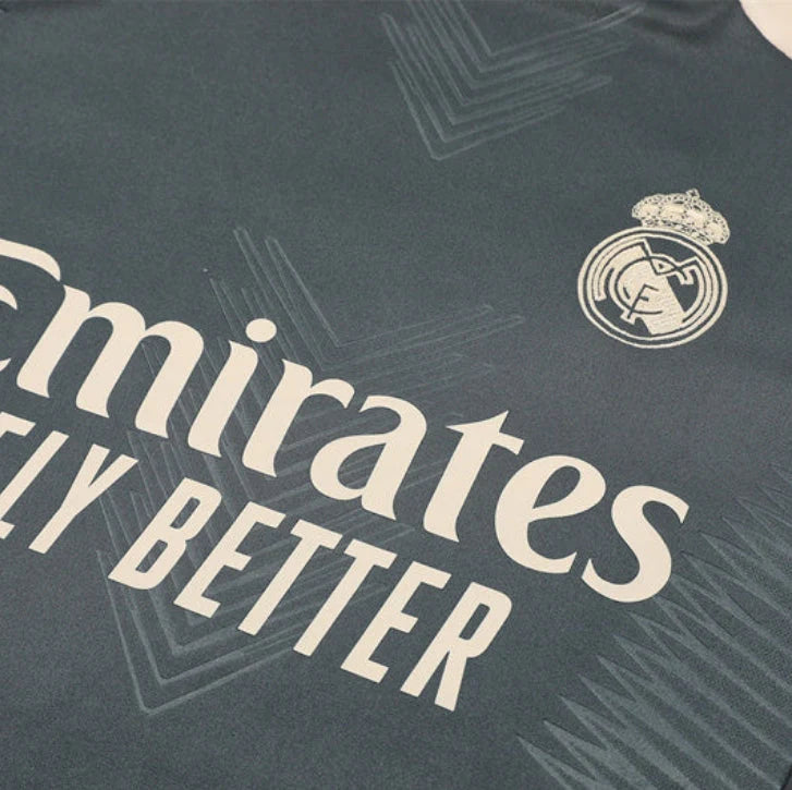 Real Madrid Grey Tracksuit