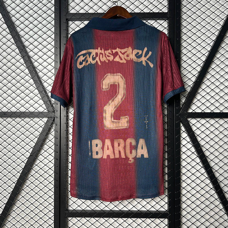 Barcelona x Travis Scott Cactus Jack Player Jersey