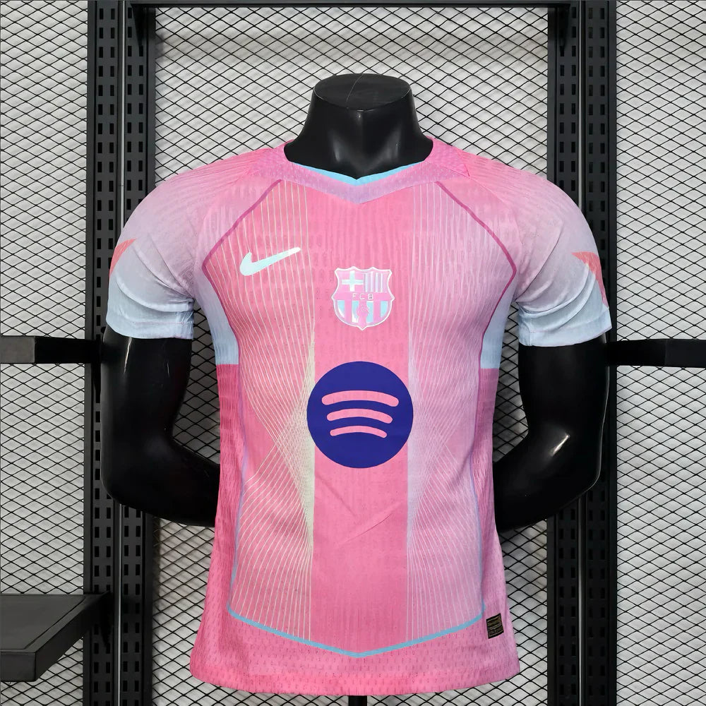 Barcelona Pink Aurora Player Jersey
