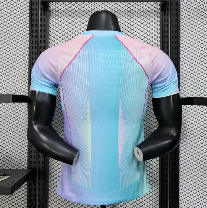 Barcelona Blue Aurora Player Jersey