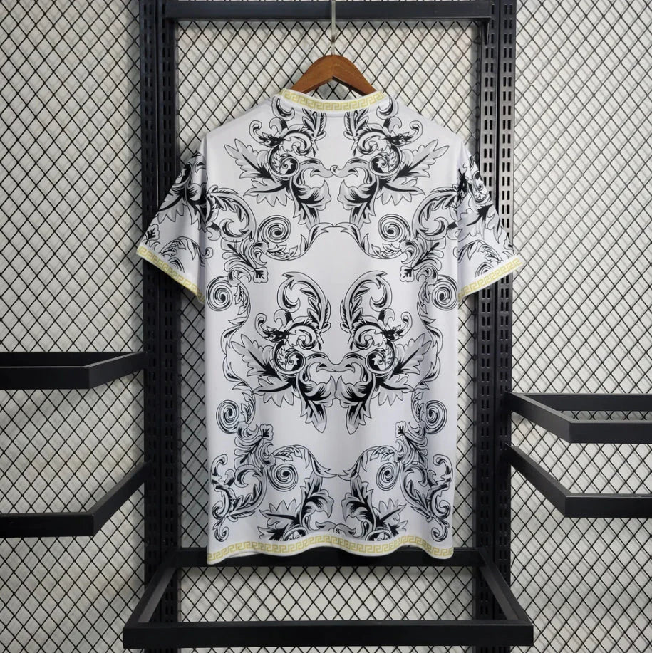 Italy White Versace Jersey