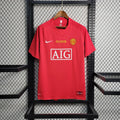 Manchester United 2007/2008 Home Champions League Retro Jersey