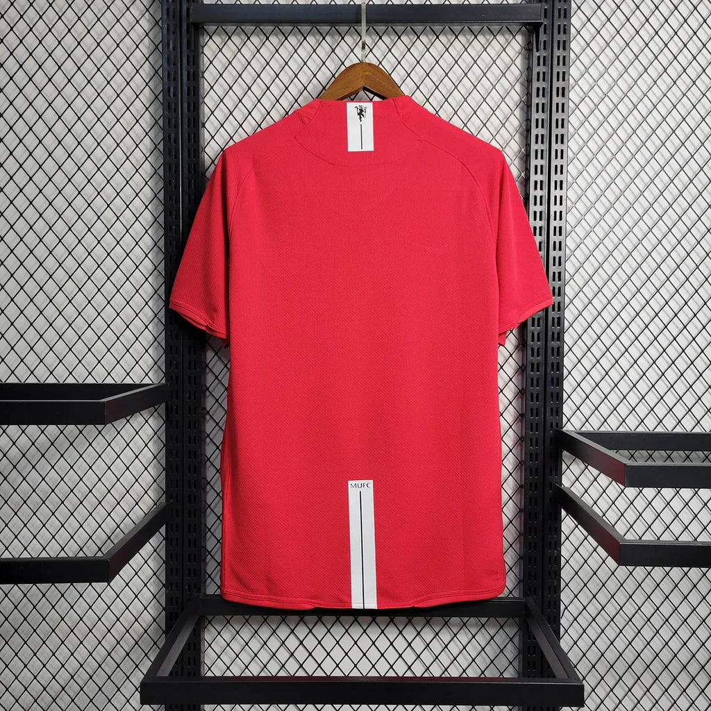 Manchester United 2007/2008 Home Champions League Retro Jersey