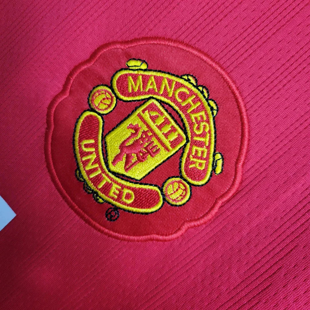 Manchester United 2007/2008 Home Champions League Retro Jersey