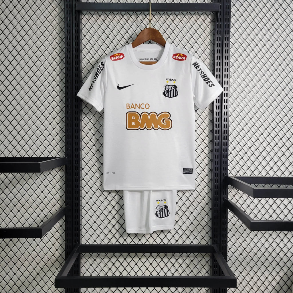 Santos 2012 Home Retro Jersey Kids Size