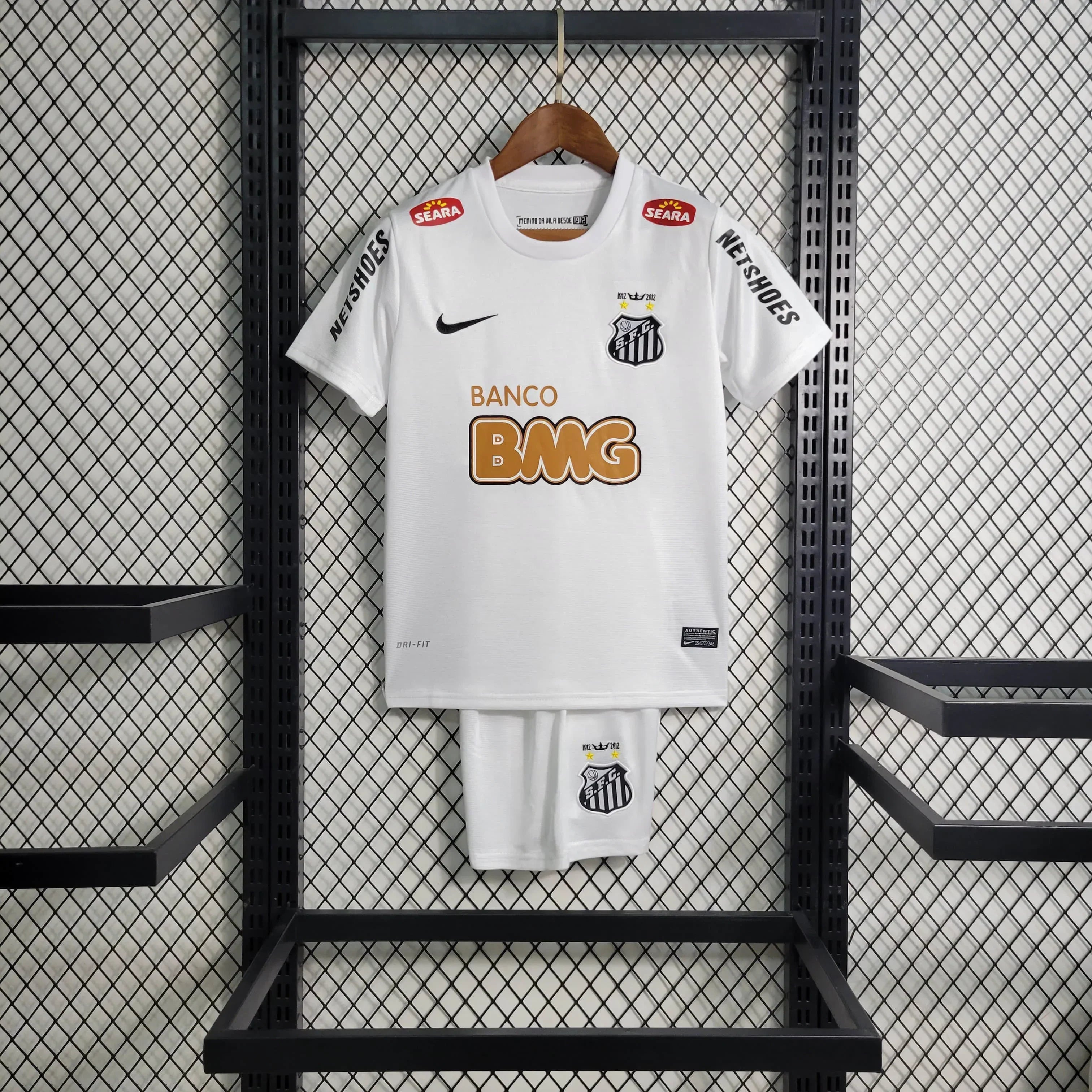 Santos 2012 Home Retro Jersey Kids Size
