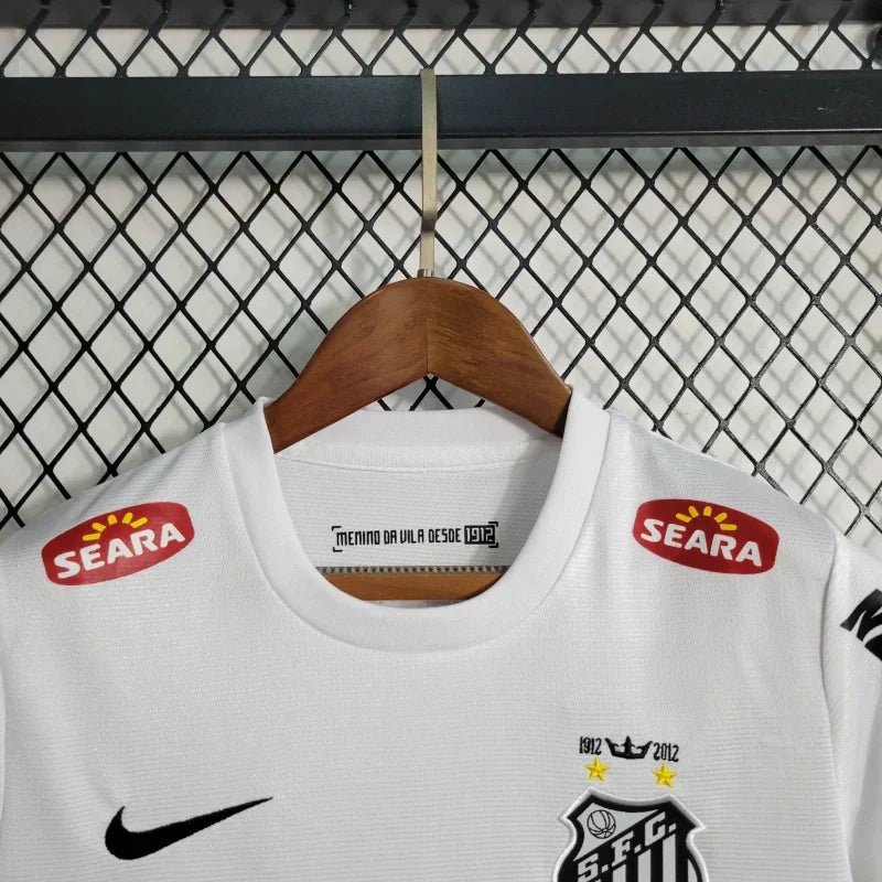 Santos 2012 Home Retro Jersey Kids Size