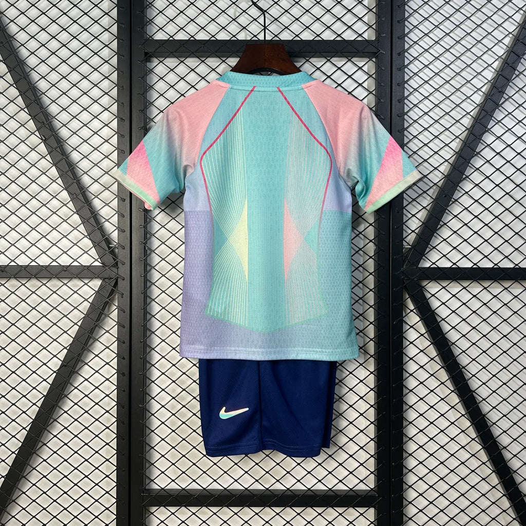 Barcelona Blue Aurora Jersey Kids Size