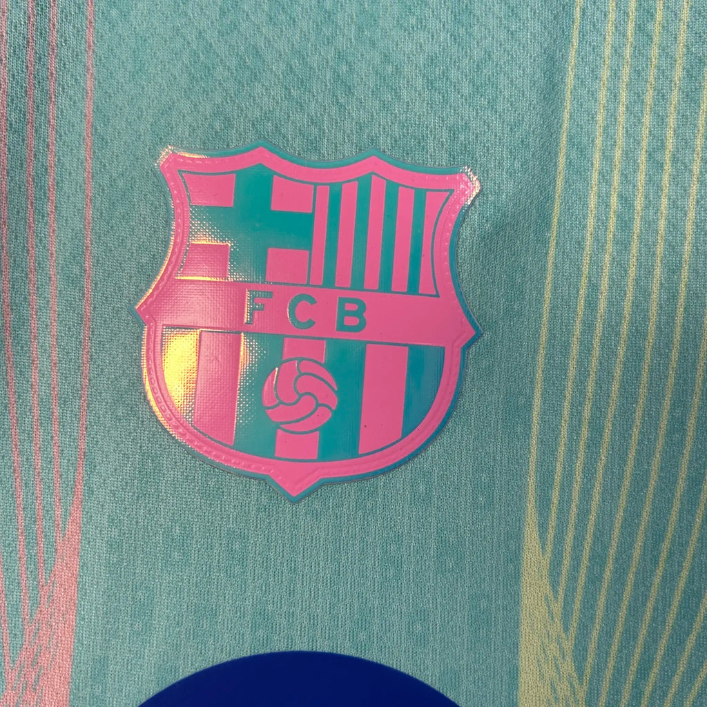 Barcelona Blue Aurora Jersey Kids Size