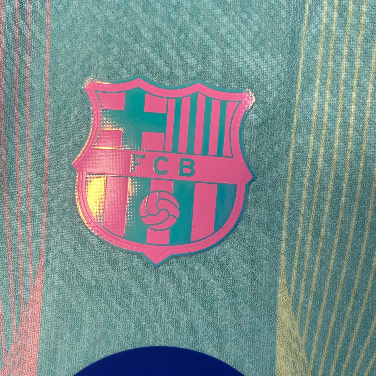 Barcelona Blue Aurora Jersey Kids Size