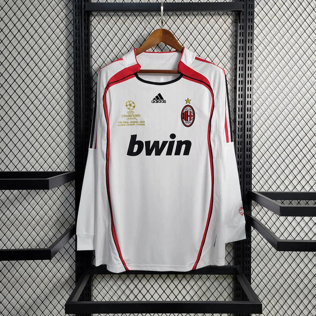 AC Milan 2006/2007 Away Long Sleeve Retro Jersey