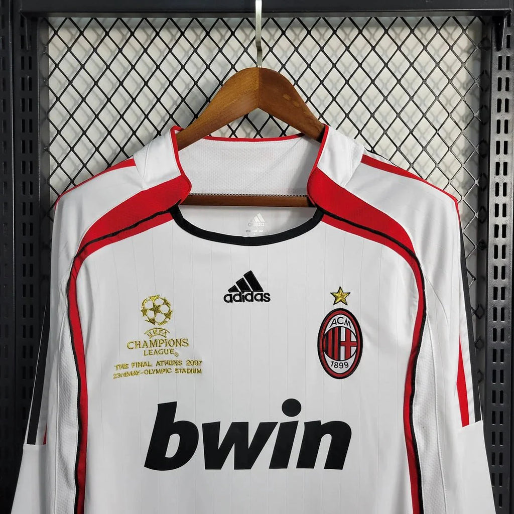 AC Milan 2006/2007 Away Long Sleeve Retro Jersey