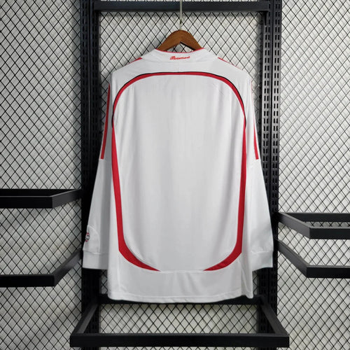 AC Milan 2006/2007 Away Long Sleeve Retro Jersey