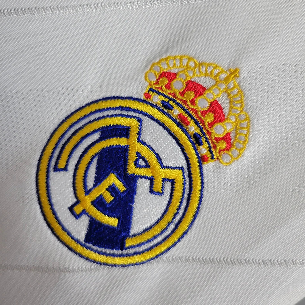 Real Madrid 2017/2018 Home Long Sleeve Retro Jersey