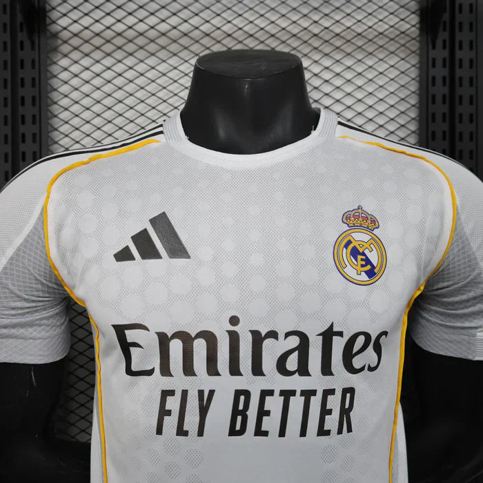 Real Madrid 2025/2026 Home Player Jersey