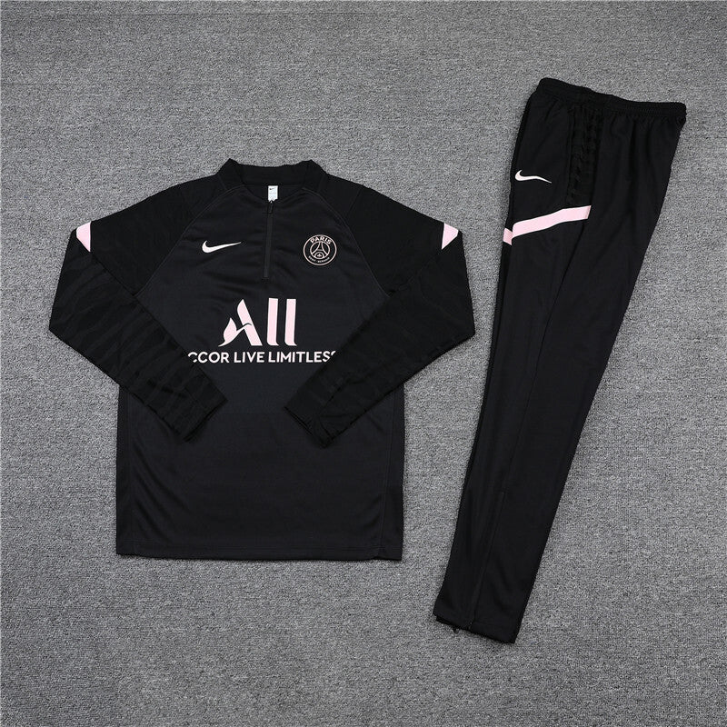 PSG 2021/2022 Black Tracksuit