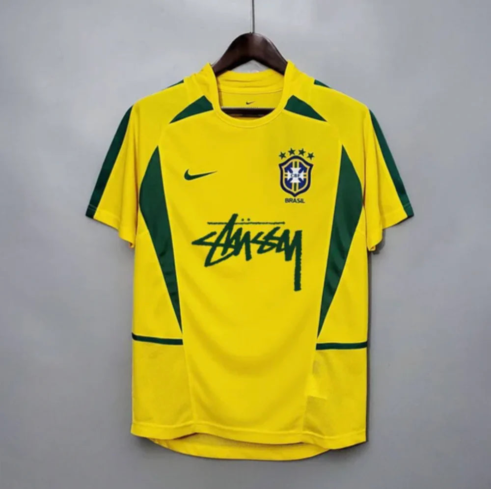 Brazil 2002 Retro x Stussy Jersey