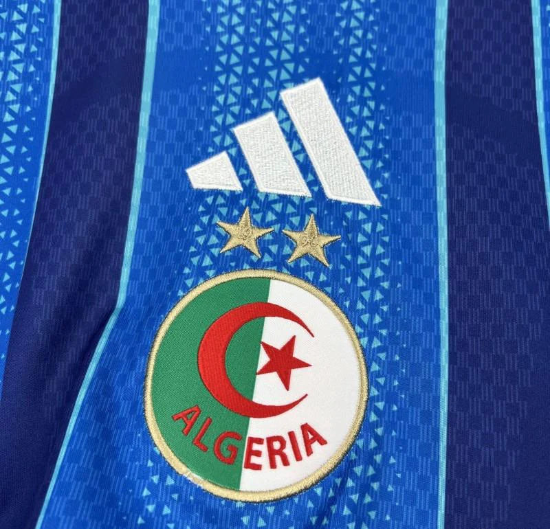 Algeria 2026 World Cup Pre-Match Blue Jersey