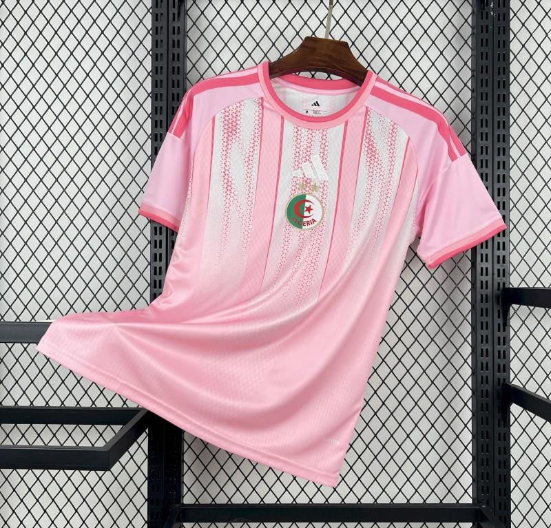 Algeria 2026 World Cup Pre-Match Pink Jersey