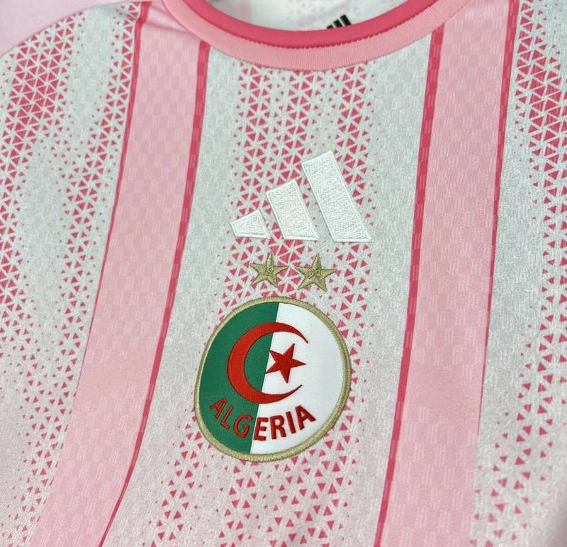 Algeria 2026 World Cup Pre-Match Pink Jersey