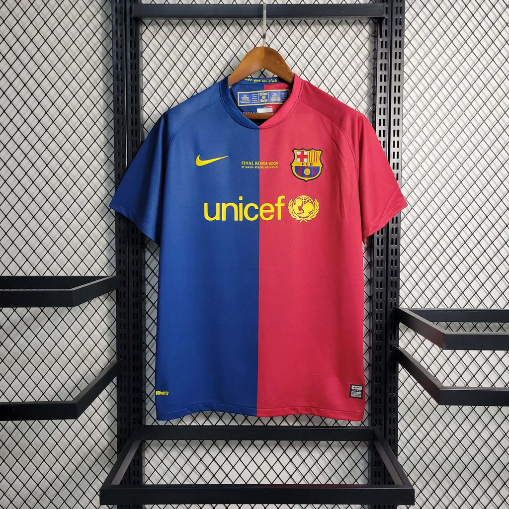 Barcelona 2008/2009 Home UCL Final Jersey