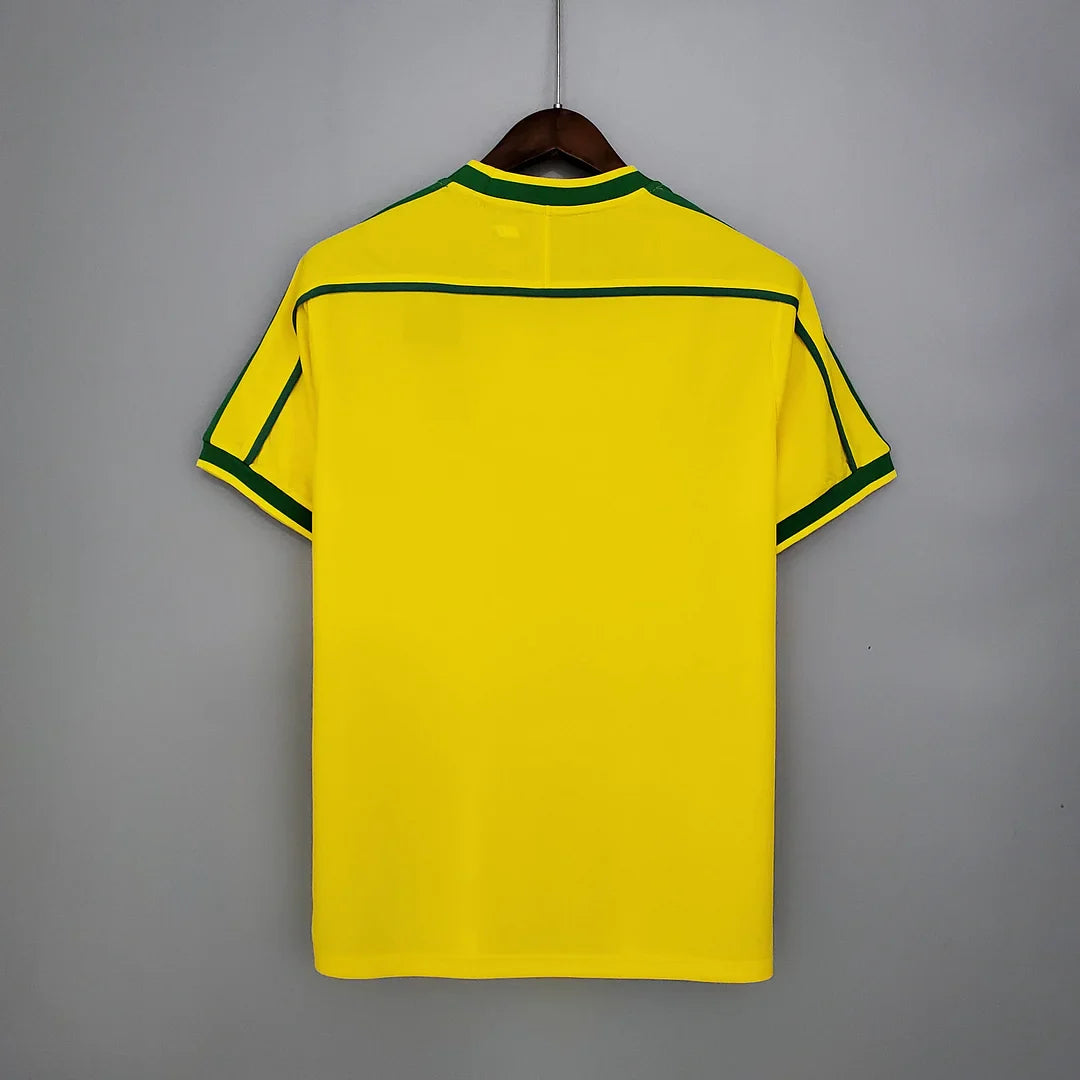 Brazil 1998 Home Retro Jersey