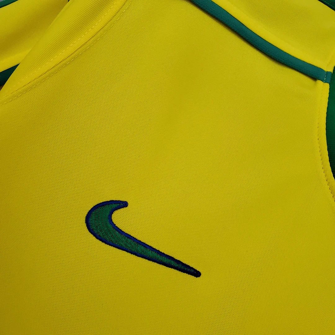 Brazil 1998 Home Retro Jersey