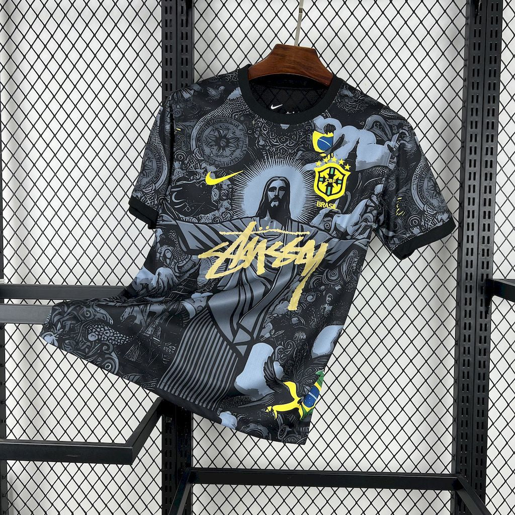 Brazil x Stussy Savior Jersey