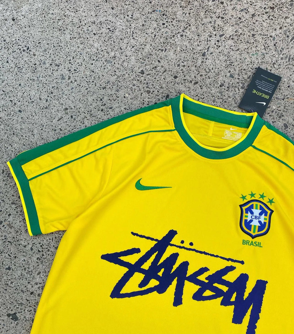 Brazil 1998 x Stussy Jersey