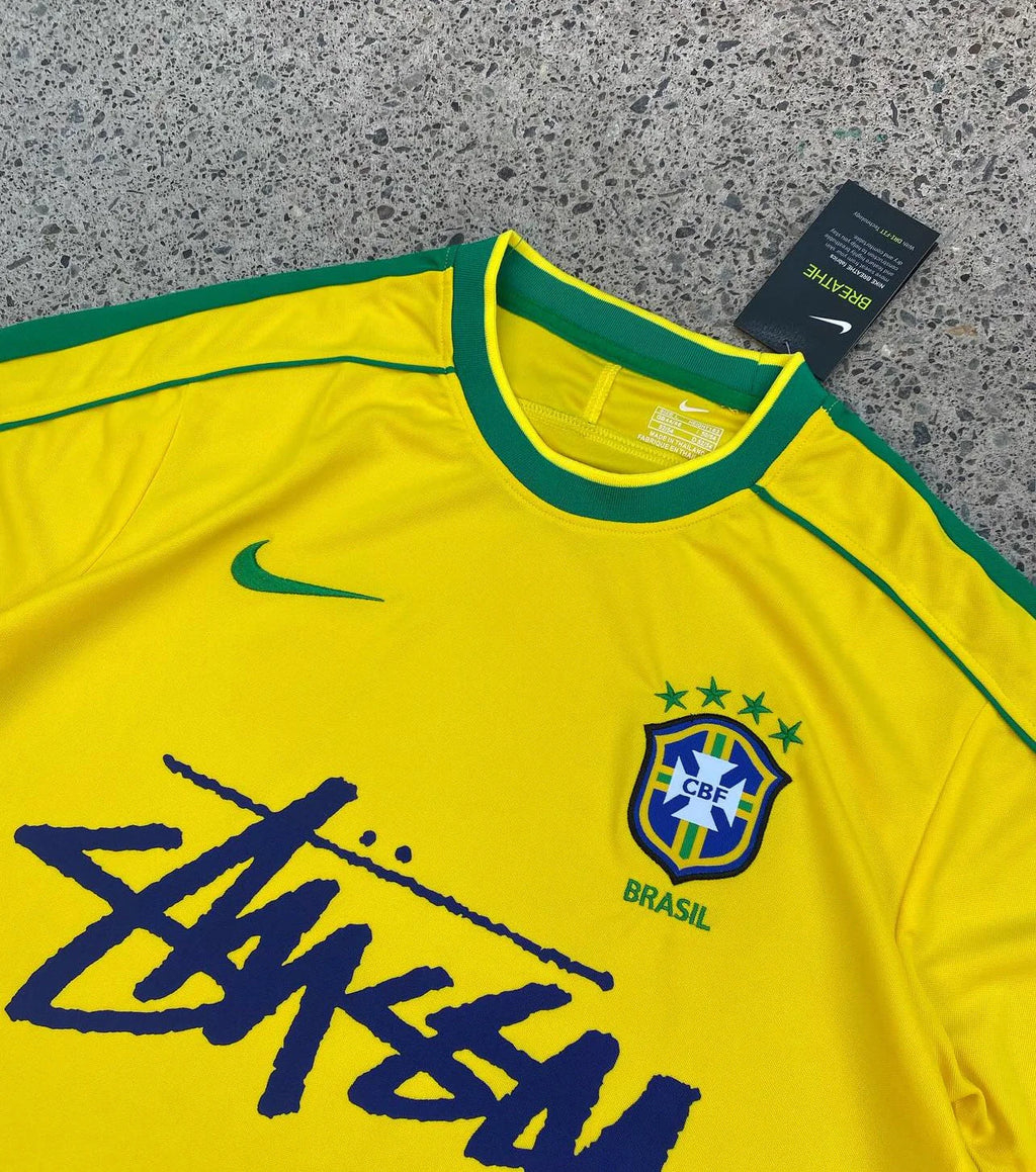 Brazil 1998 x Stussy Jersey
