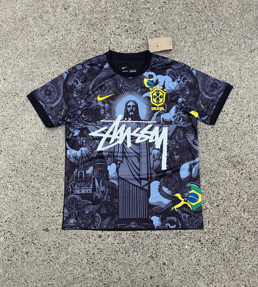 Brazil x Stussy Savior Jersey