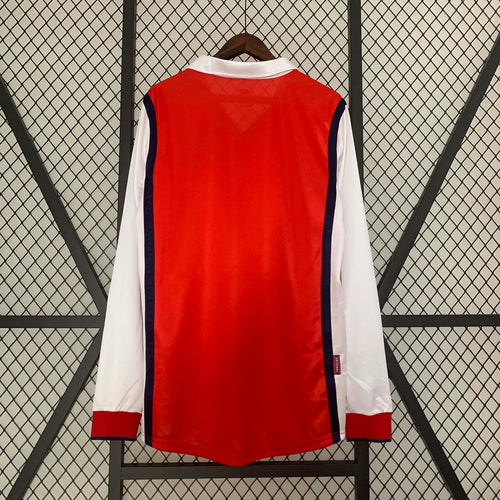 Arsenal 1998/1999 Home Long Sleeve Retro Jersey