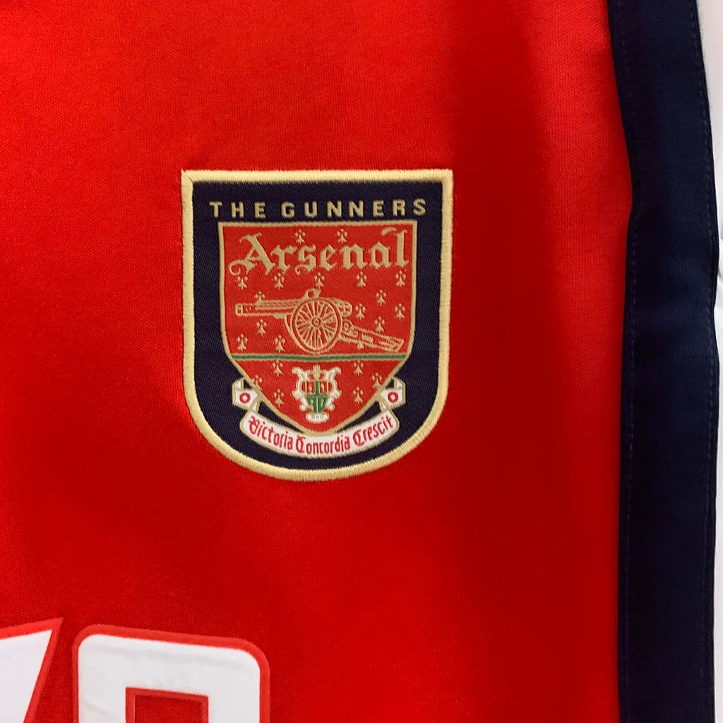 Arsenal 1998/1999 Home Long Sleeve Retro Jersey