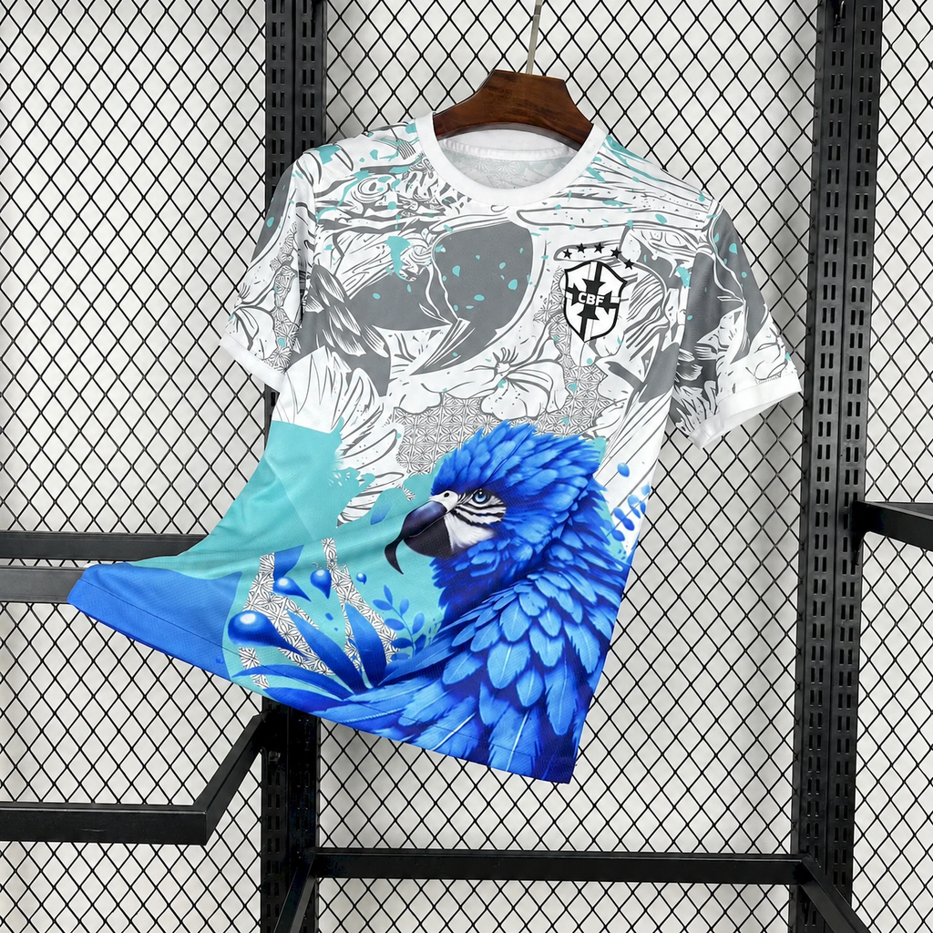 Brazil Blue Parrot Jersey