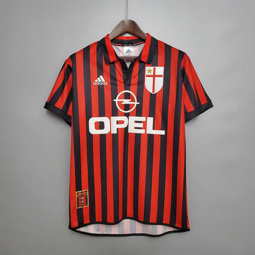 AC Milan 1999/2000 Home Retro Jersey