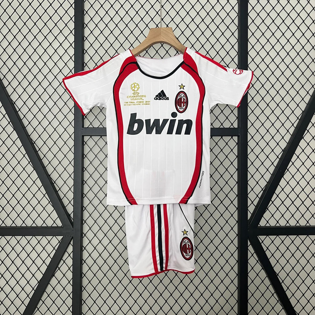 AC Milan 2006/2007 Away Retro Jersey Kids Size