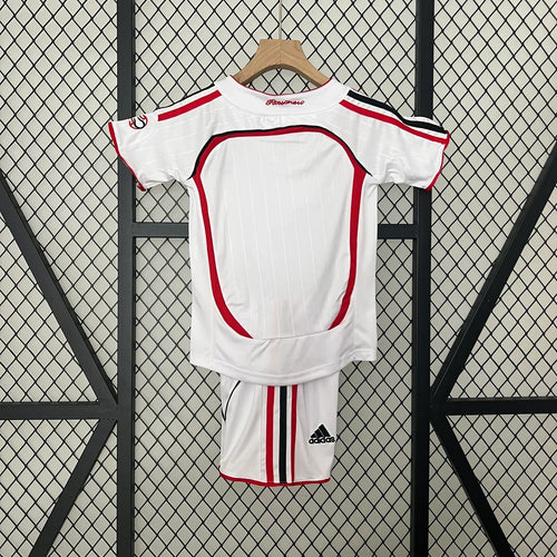 AC Milan 2006/2007 Away Retro Jersey Kids Size