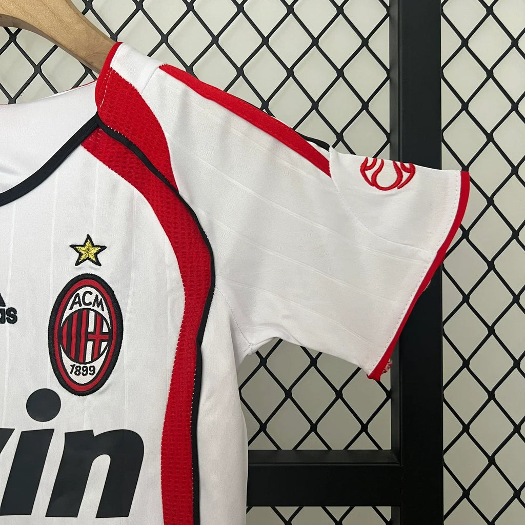 AC Milan 2006/2007 Away Retro Jersey Kids Size