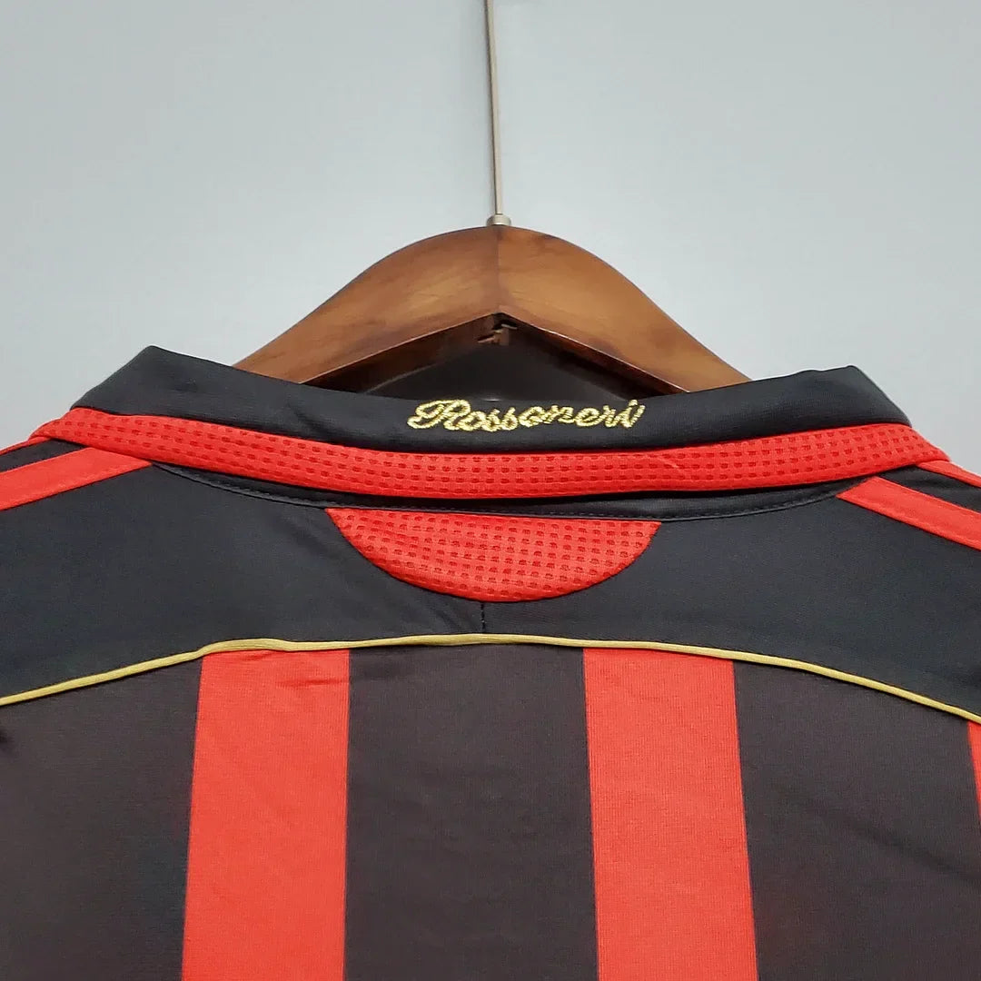 AC Milan 2006/2007 Home Long Sleeve Retro Jersey