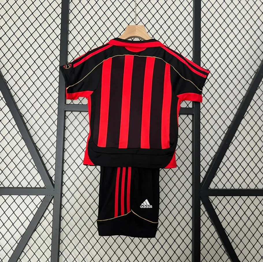 AC Milan 2006/2007 Home Retro Jersey Kids Size