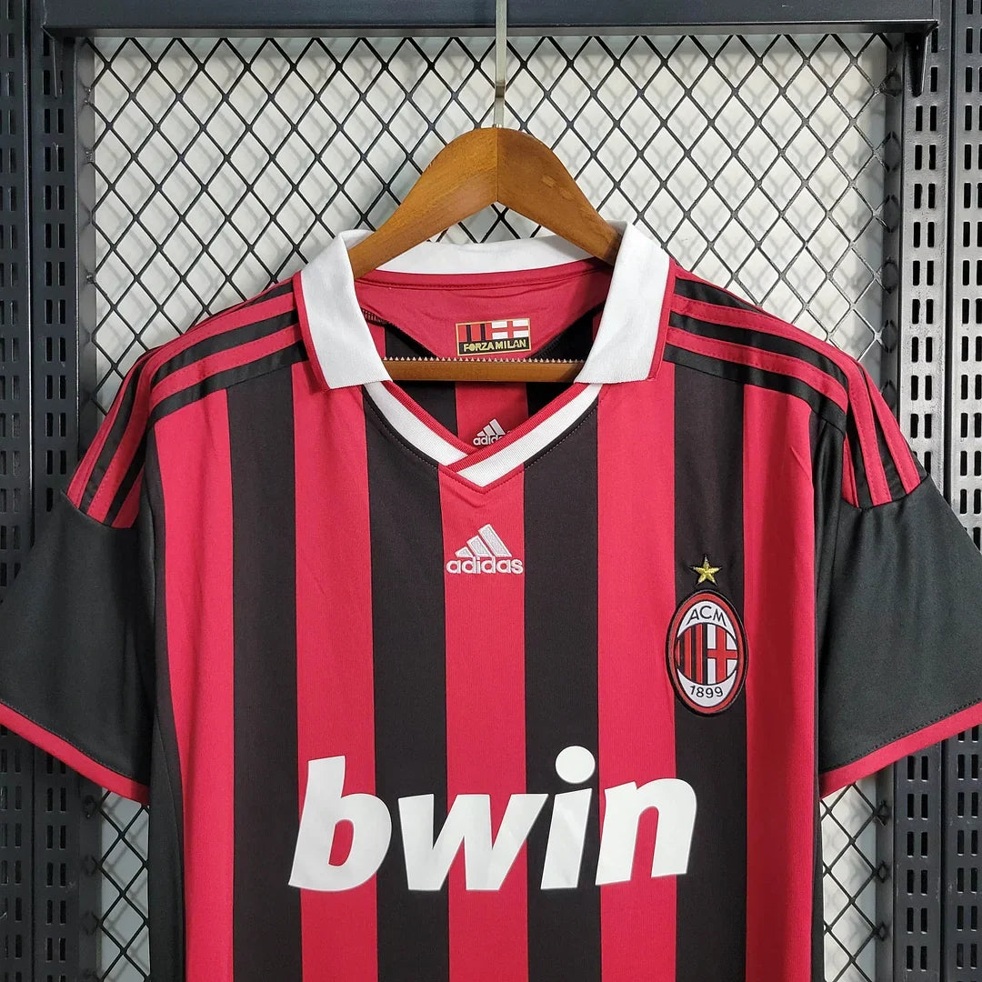 AC Milan 2009/2010 Home Retro Jersey