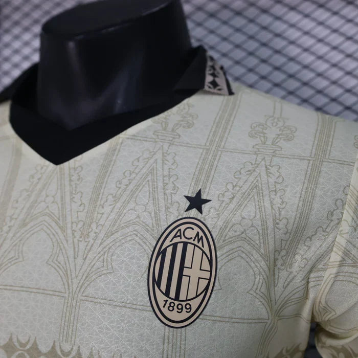 AC Milan 2023/2024 Fourth Kit Beige
